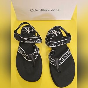 Calvin Klein Black Sandals
